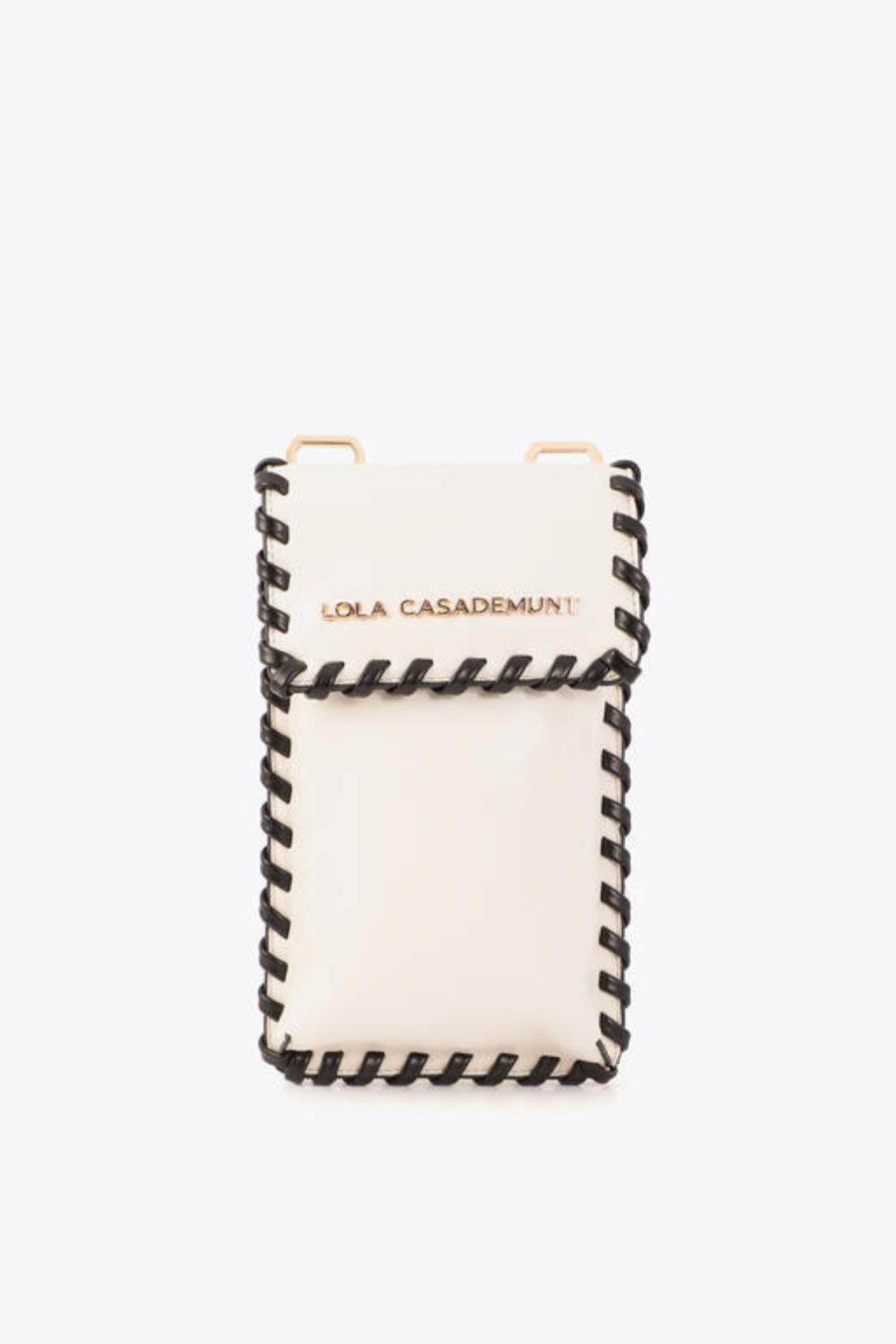 BOLSA DE TELEMÓVEL COM PRESPONTO EM CONTRASTE - LOLA CASADEMUNT