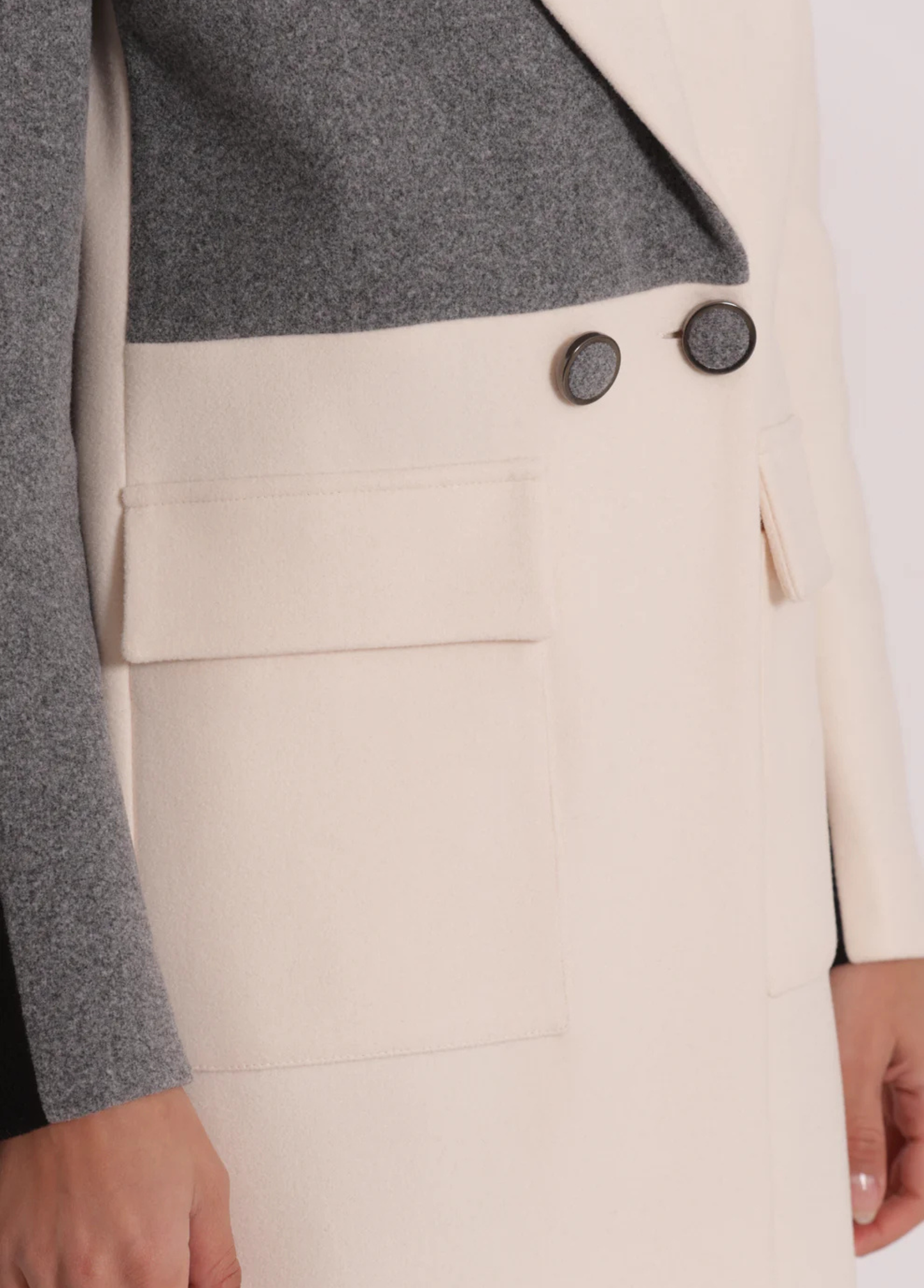 SOBRETUDO TRICOLOR - MIMI MUA