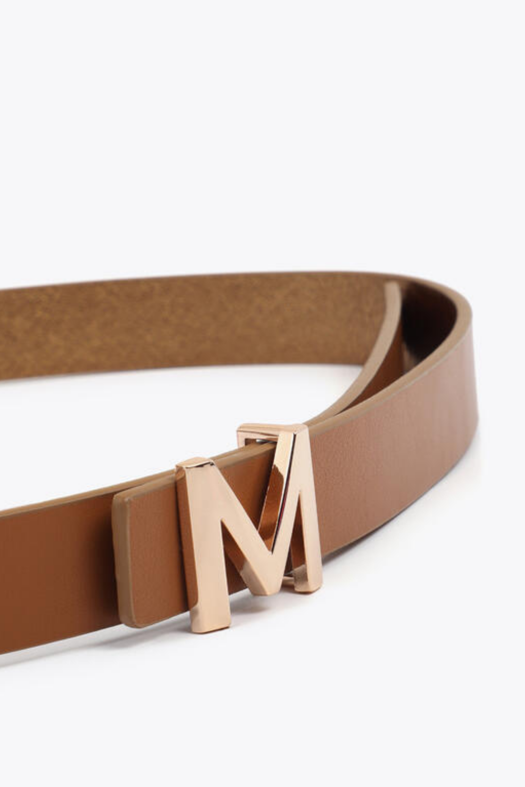 CINTO REVERSÍVEL METÁLICO COM FIVELA LOGO M - LOLA CASADEMUNT BY MAITE