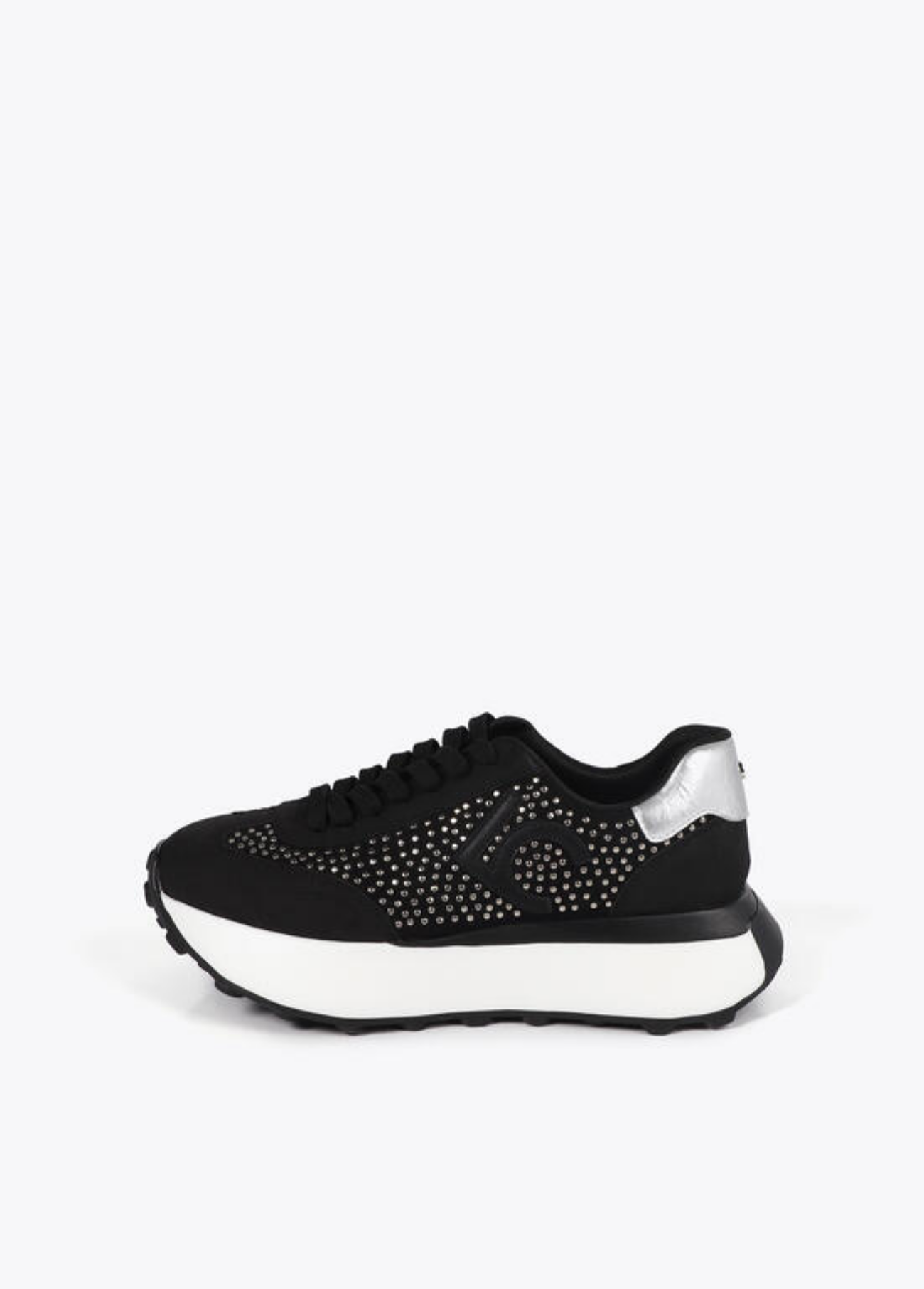 TÉNIS PLATAFORMA COM STRASS - LOLA CASADEMUNT