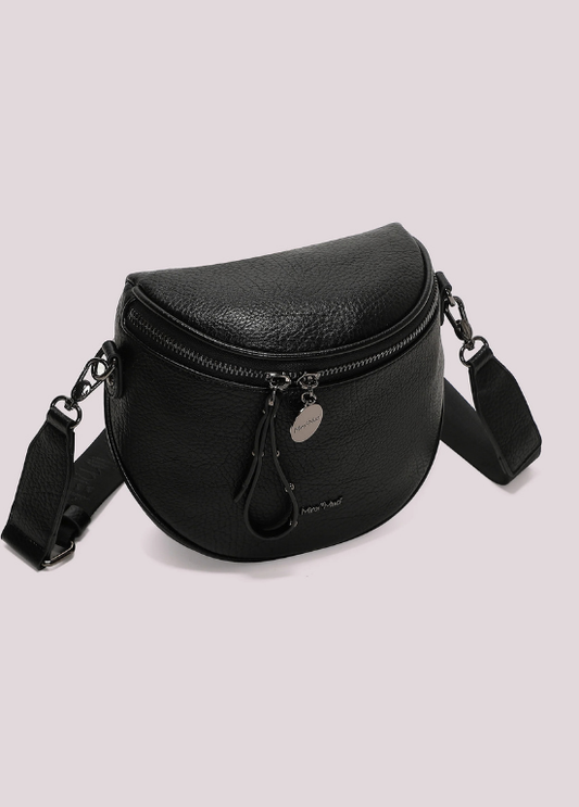 BOLSA DE CINTURA COM ALÇA DE OMBRO COM LOGÓTIPO - MIMI MUA