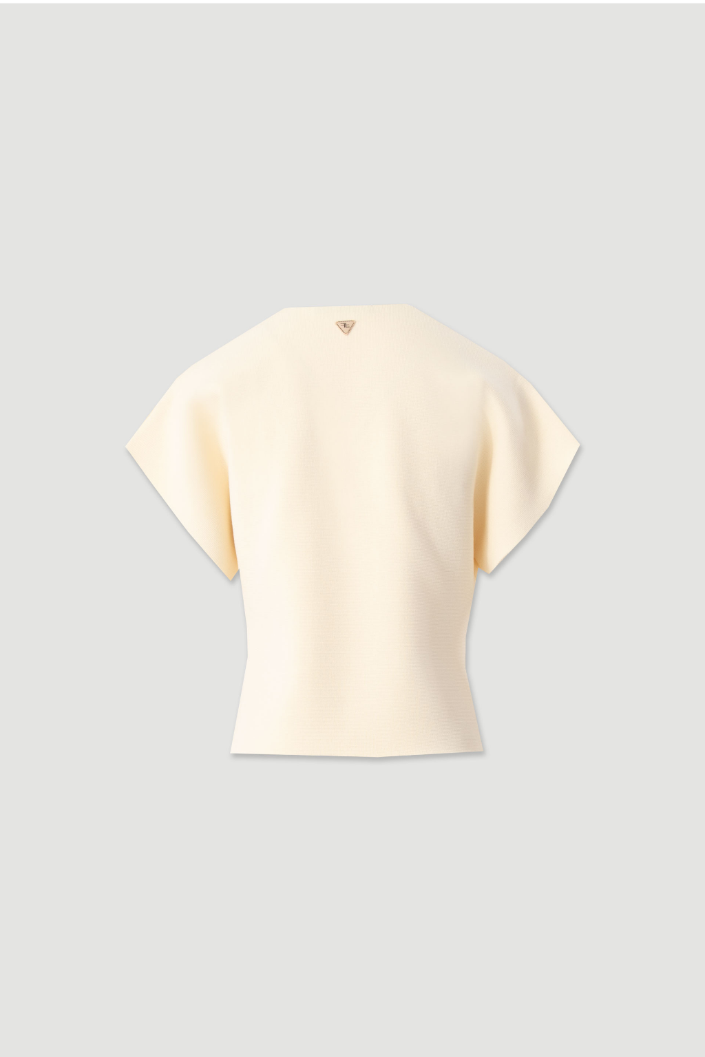 CASACO DE MALHA ASSIMÉTRICO DE MANGA CURTA - FERRACHE