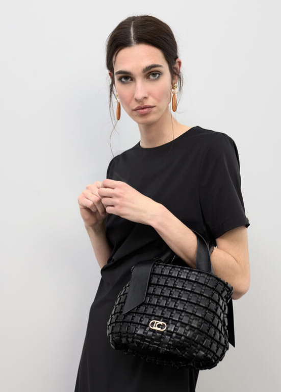 BOLSA CHIQUE DE MATERIAL ENTRANÇADO - LOLA CASADEMUNT