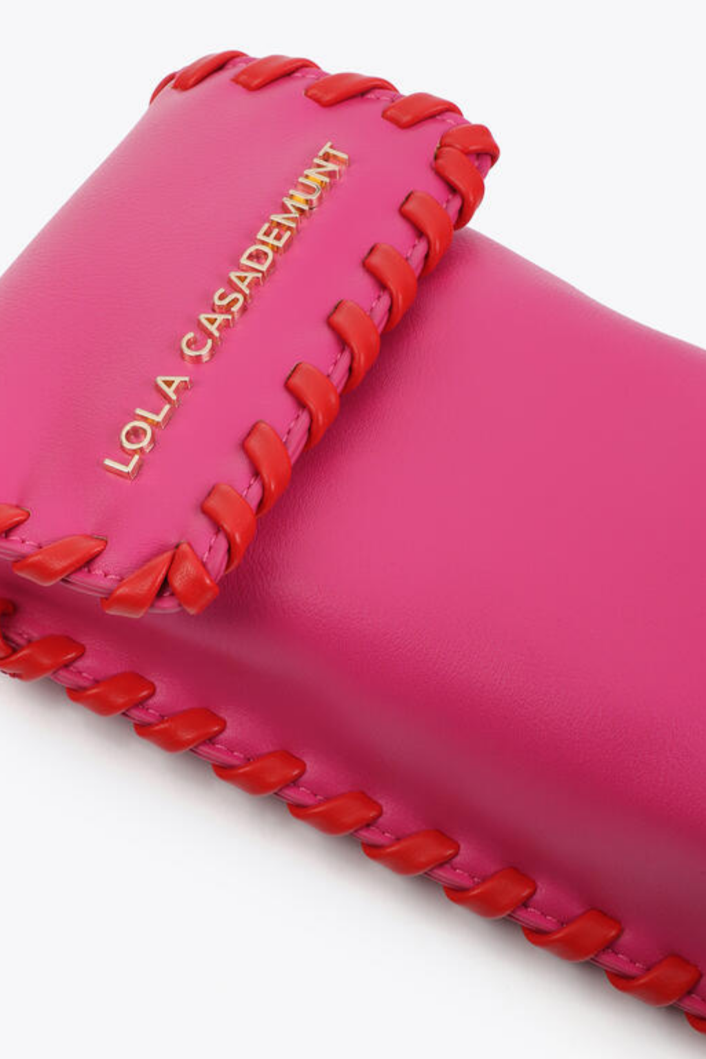 BOLSA DE TELEMÓVEL COM PRESPONTO EM CONTRASTE - LOLA CASADEMUNT