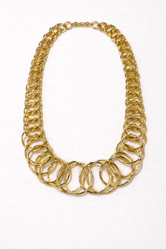 GARGANTILHA AROS DOURADOS - ALIBY