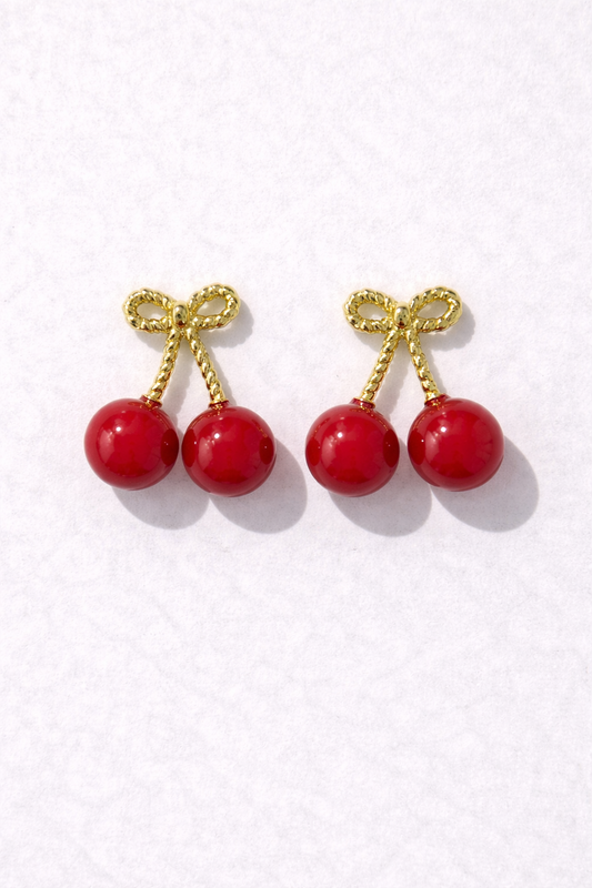 BRINCOS CEREJAS - ALIBY