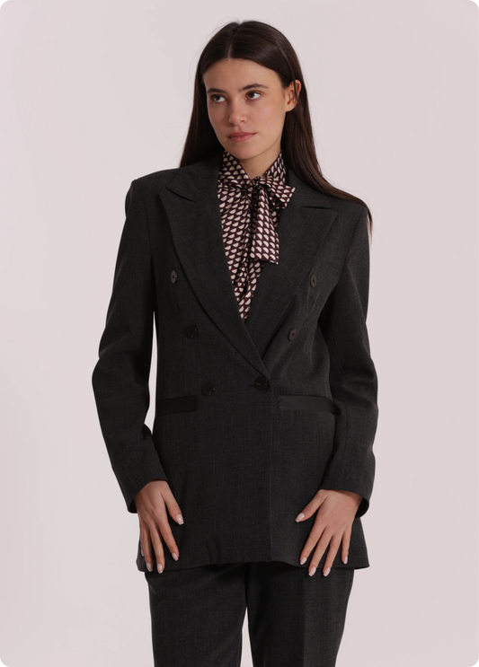 BLAZER LONGO COM DETALHES - MIMI MUA