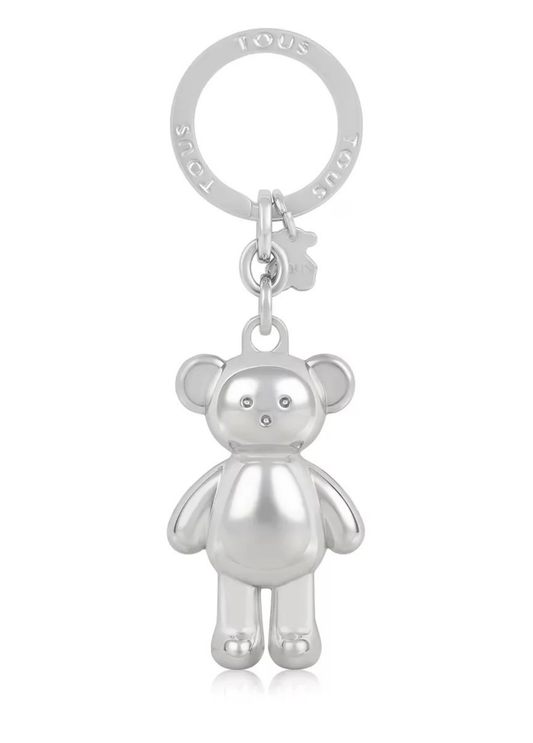 PORTA-CHAVES URSO TEDDY BEAR PRATEADO - TOUS