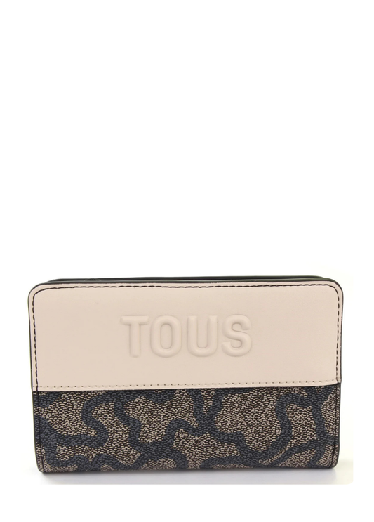 CARTEIRA PRETA KAOS ICON - TOUS