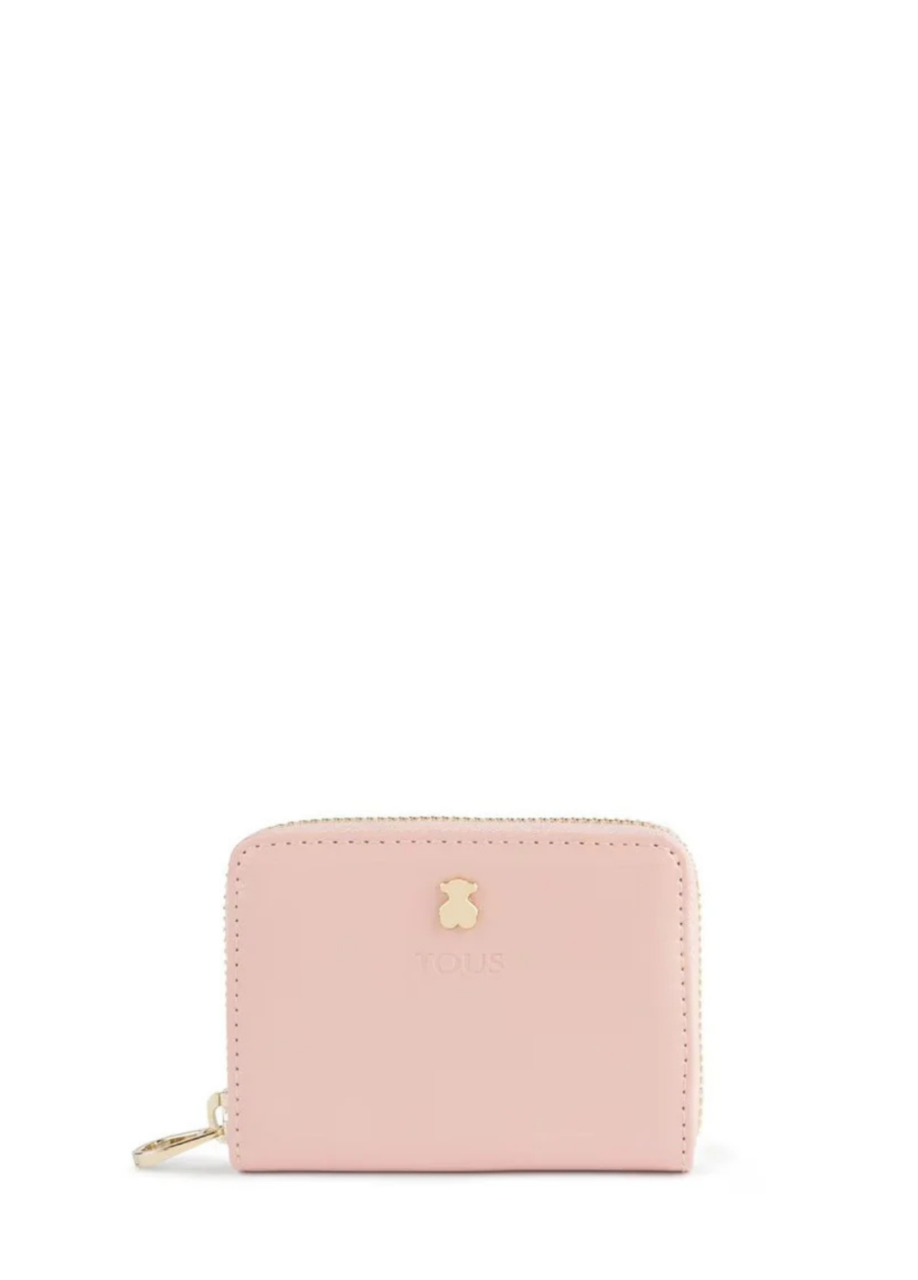 PORTA MOEDAS MEDIO DORP ANTIQUE ROSA - TOUS