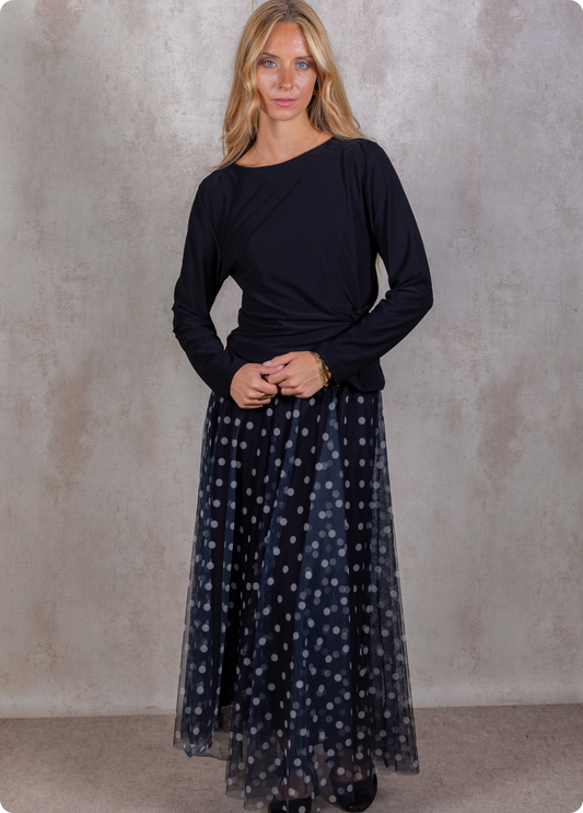 SAIA DE TULE ESTAMPADA - SMF