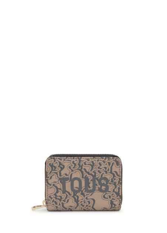PORTA MOEDAS TAUPE KAOS MINI EVOLUTION - TOUS