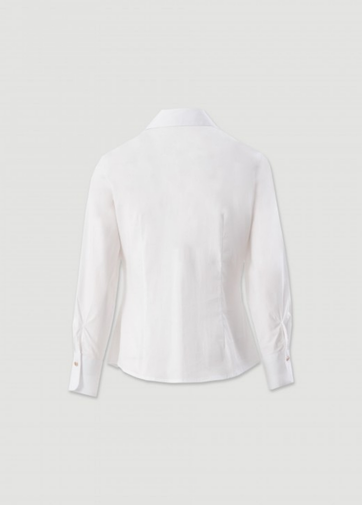 CAMISA CINTADA DE MANGA COMPRIDA BRANCA - FERRACHE