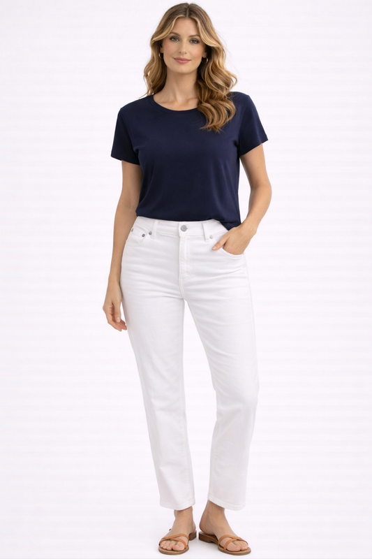 CALÇAS BRANCAS - BARBARA LEBEK