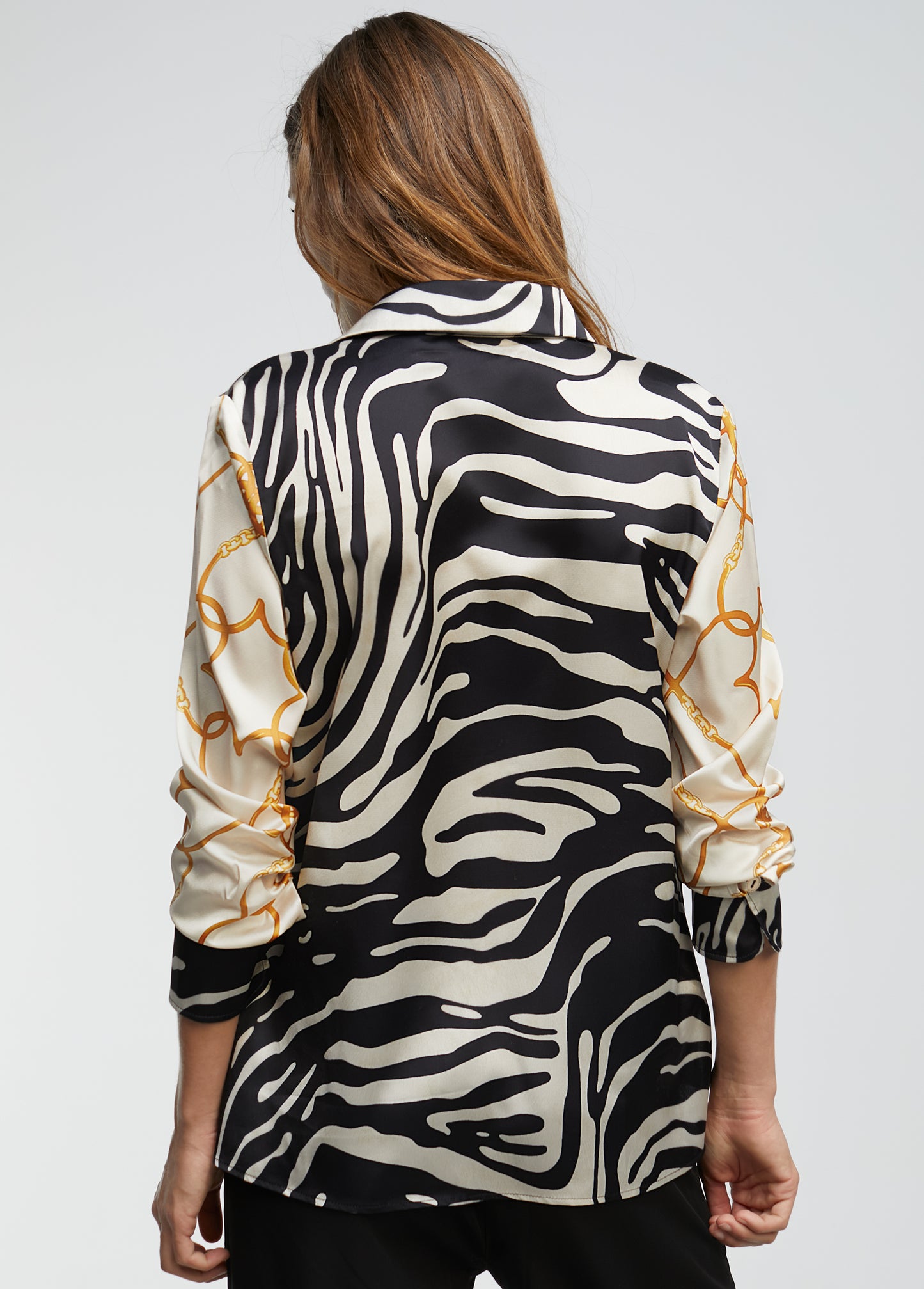 CAMISA ZEBRA E CORDAS - LOLA CASADEMUNT