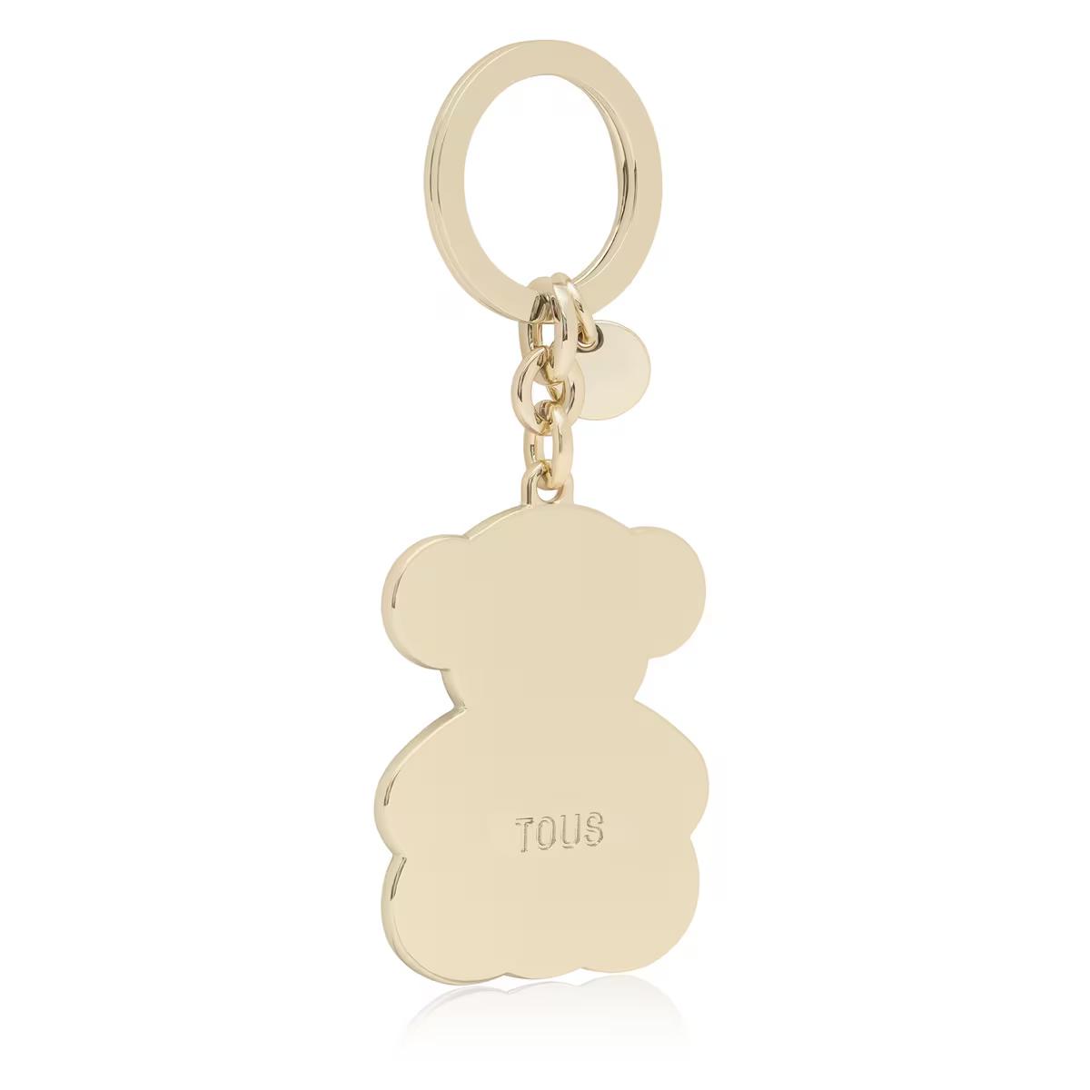 PORTA-CHAVES ROSA BEAR FACETED - TOUS