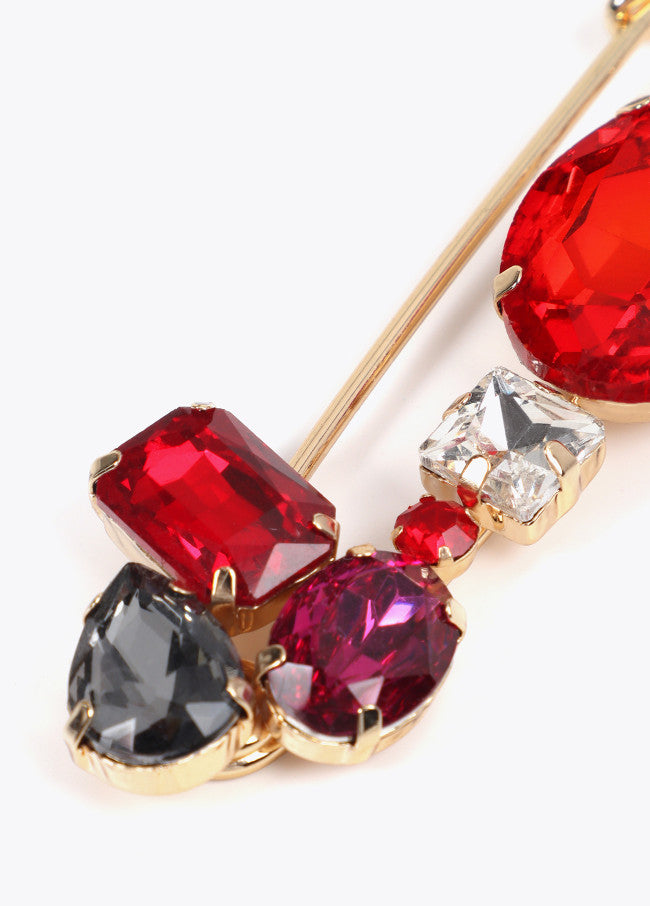 ALFINETE DE CRISTAIS COMBINADOS - LOLA CASADEMUNT