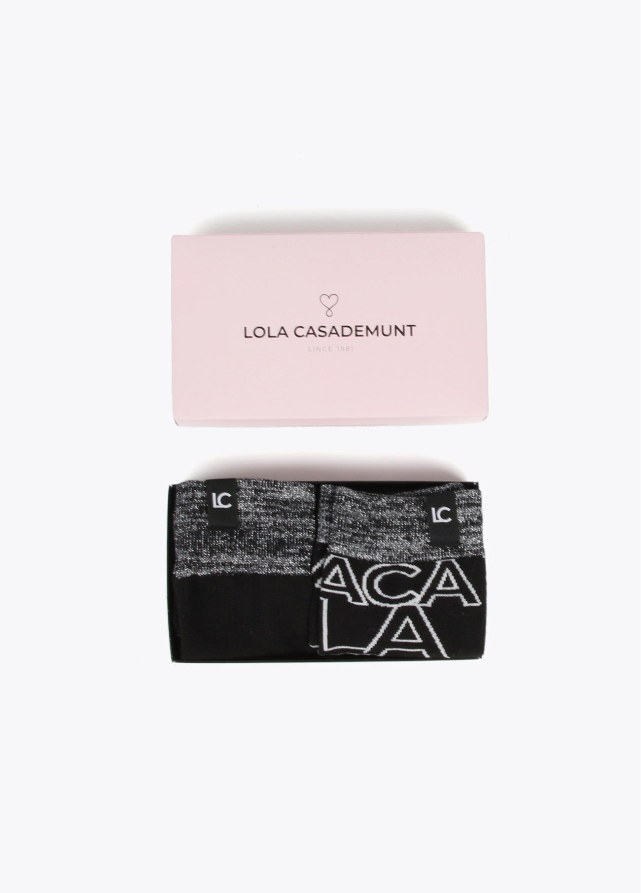 CAIXA PACK DE MEIAS - LOLA CASADEMUNT