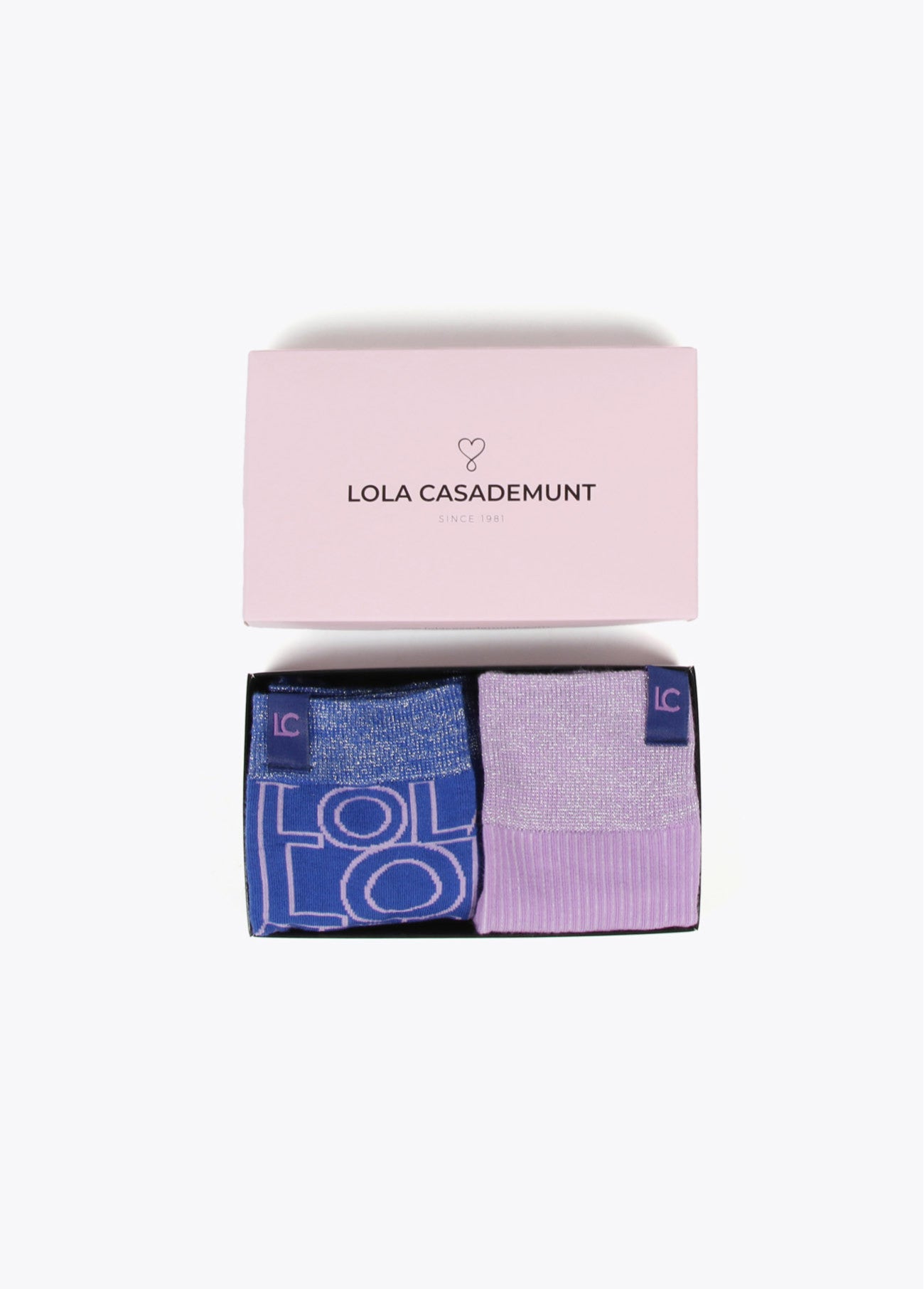 CAIXA PACK DE MEIAS - LOLA CASADEMUNT