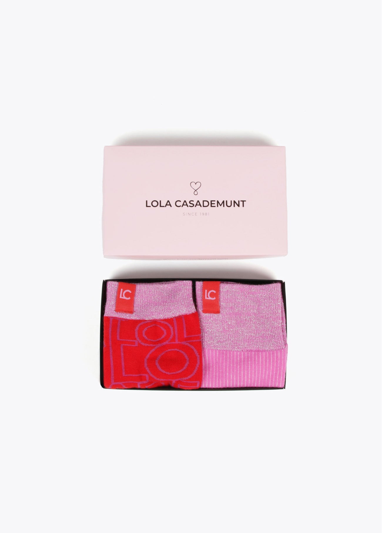 CAIXA PACK DE MEIAS - LOLA CASADEMUNT