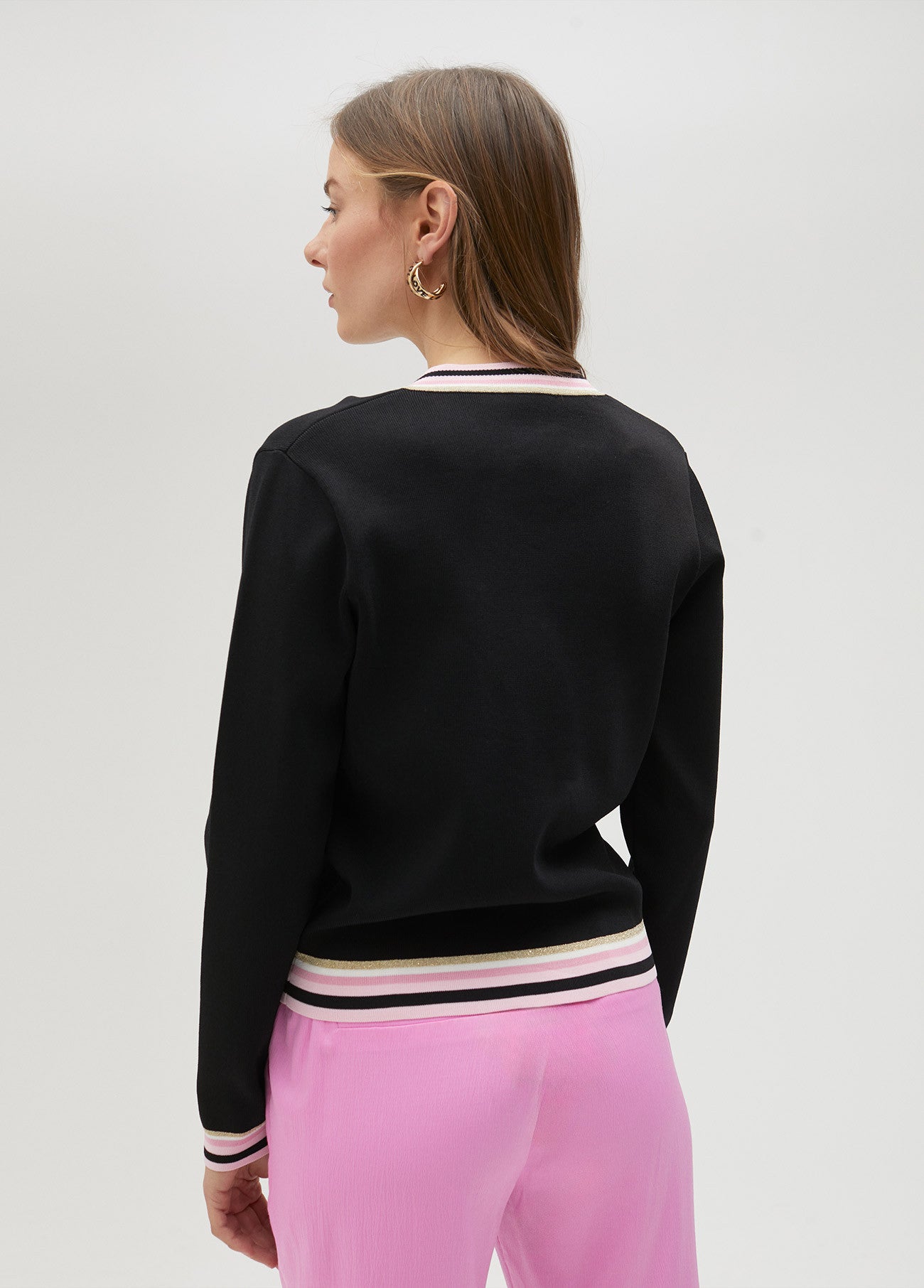 CAMISOLA COM PORMENOR COLORIDO - LOLA CASADEMUNT