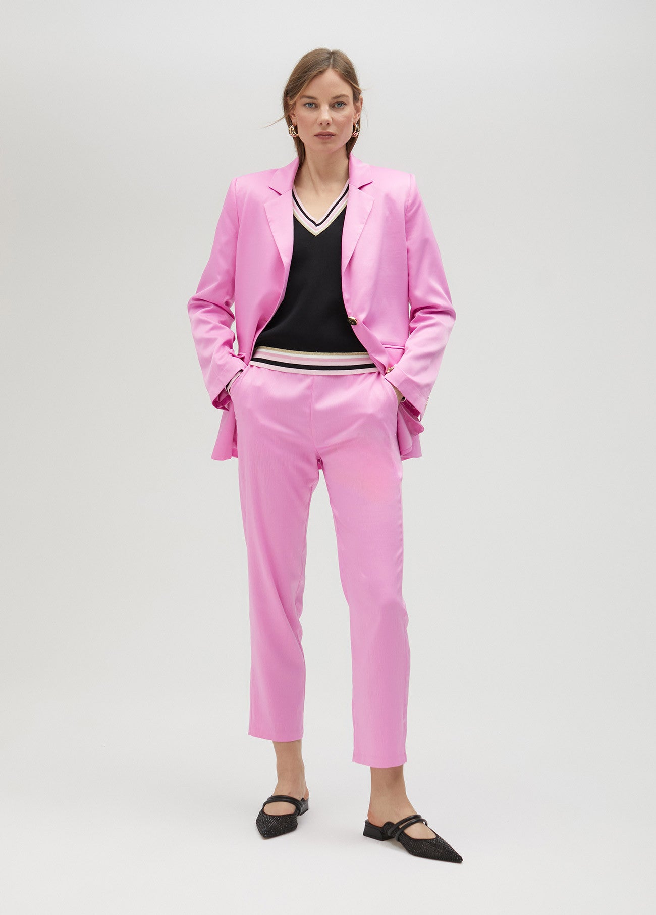 CAMISOLA COM PORMENOR COLORIDO - LOLA CASADEMUNT