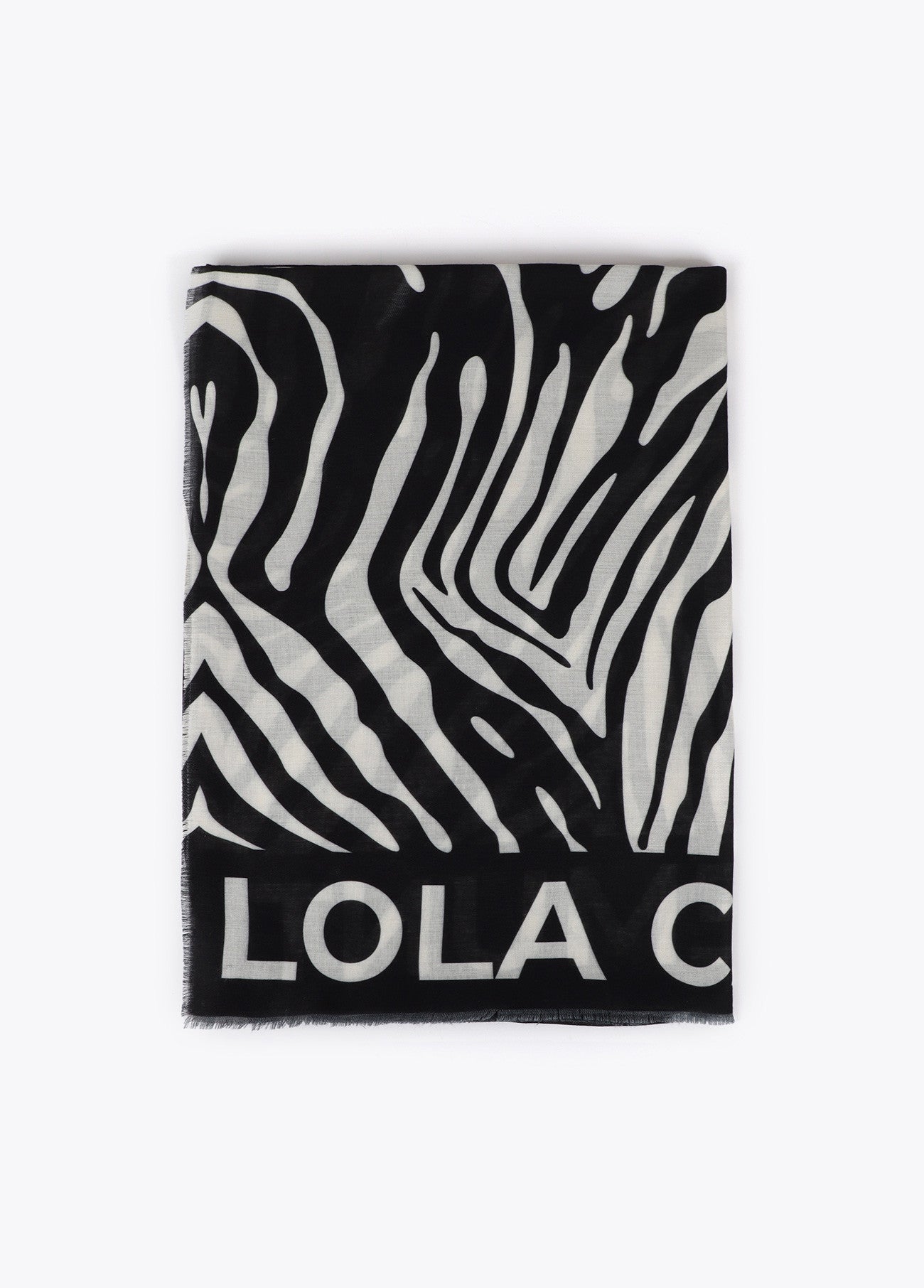ÉCHARPE ZEBRA E LISO - LOLA CASADEMUNT