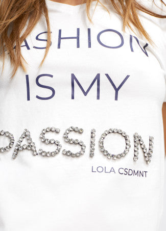 T-SHIRT FASHION IS MY PASSION - LOLA CASADEMUNT